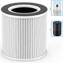 MOOKA Official Replacement HEPA Filter for B-D02L Air Purifier (1-PACK)
