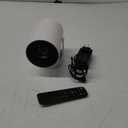 [Electric Focus]Mini Portable Projector with 4K Support, Bluetooth 5.4 WIFI6, 5watt Sound Base Speaker, 260 ANSI, Android 11, 210 Rotation , Auto Keystone Correction Video Projector HY300 PLUS