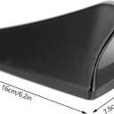 Ymiko Shark Fin Roof Antenna Cover 96219 D5000EBQK for Optima, Sonata & Genesis G80, Coupe (Black)