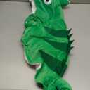 Chameleon Dog Costume for Halloween,Winter Fleece Pet Cat Coat Jacket for Small Medium Large Dog,Pet Funny Clothes Hoodie Labrador Bulldog Chihuahua(Green, XXL) (XXL(Bust 25.1inch|Weight 18-22LBS))