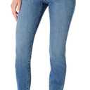 Amazon Essentials Women's High Stretch High-Rise Skinny Jeans (14 Long, Medium Blue)