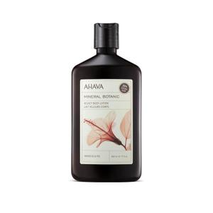 AHAVA Dead Sea Mineral Botanic Velvet Body Lotion, Hibiscus & Fig