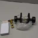 Mega Handles Laura Passage Door Knobs - 1 Pack Reversible Interior Door Knobs, Heavy Duty Matte Black Door Knob for Closet & Hallway, No Lock, Fits All Standard Door Sizes - Matte Black