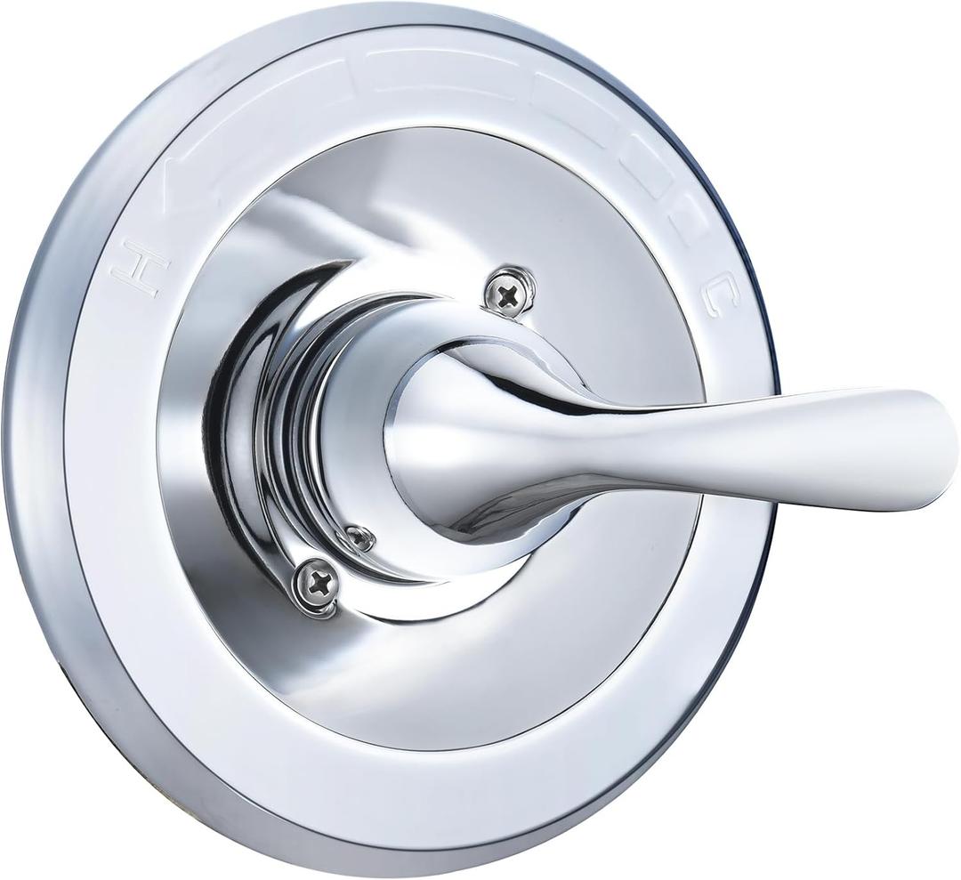 Replacement for Delta Classic 13 Series Single-Function Trim Kit, T13020 Chrome Shower Handle, Fit Delta Shower Valve R10000 Series (Cartridge Not Included)