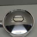 Duxtop Whole-Clad Tri-Ply Stainless Steel Saucepan with Lid, 3 Quart, Kitchen Induction Cookware