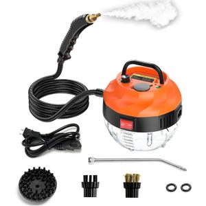 Handheld Steam Cleaner,2500W Steam Cleaner, High Pressure Steamer for Cleaning, Handheld Portable Steam Cleaners for Home, Steamer for Car,Upholstery, Kitchen, Bathroom, Grout and Tile