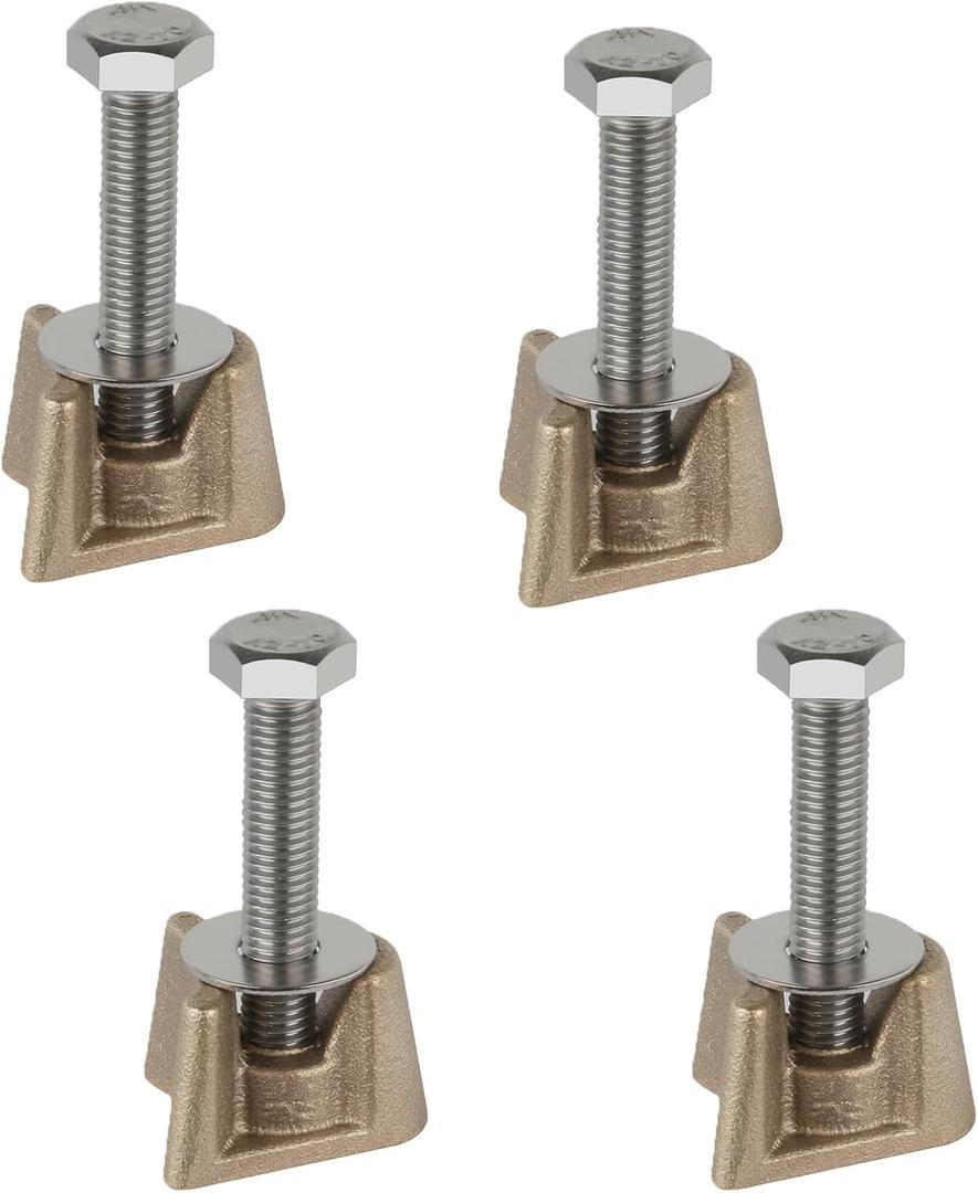 Pool Ladder Anchors Wedge Assembly PW-4C for PS-4019-BC Hand Rail Anchors 4 Pack