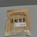 SHAPERX Shapewear for Women Tummy Control Bodysuit Mid Thigh Butt Lifter Body Shaper Shorts, S/M