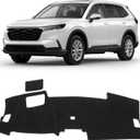 KUST Black Dash Cover for Honda CR-V CRV 2023-2025 2026(with HUD) Polyester Dashboard Cover Non-Slip Interior Accessories for Honda CRV CR-V Custom Fit Dash Mat Sunshade No Glare