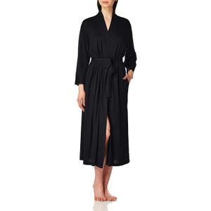N Natori womens Congo Robe 49" (Medium, Black)