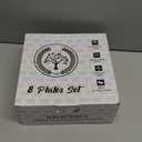 Homienly Deep Dinner Plates Set of 8 Alternative for Plastic Plates Microwave and Dishwasher Safe Wheat Straw Plates for Kitchen Unbreakable Kids Plate Set with 4 Colors (Classic Bright, 9 inch)