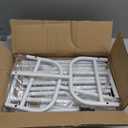 AUPSEN Kids Clothing Rack - Small Garment Rack with Bottom Storage Shelf, Metal Toddler Dress Up Rack for Little Girls, Kids Dress Up Clothes Storage for Coats, Skirts, Dance Costume (White）