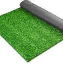 Artificial Grass Rug, 48" x 36" Fake Grass Mat for Dogs, Washable Dog Potty Training Grass Pee Pads with Drainage Holes, Large Green Turf Rugs for Patio, Outdoor, Indoor