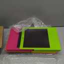 Fuutreo 6 Pcs Magnetic Wall File Organizer Magnetic Wall File Holder Refrigerator Magazine Holder for Mail Letters Paper(Macaron Color,12.2 x 9.4 Inch)