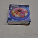 Hover Soccer Ball, Air Floating Soccer with LED Lights & Foam Bumper, Indoor Soccer Toys for Kids Ages 5-12, Ideal Birthday for 4 5 6 7 8 9 10 11 12 Year Old Boys Girls (Blue)