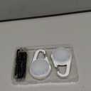 2Pack Dog Lights for Night Walking Dog Collar Light Clip on Glow in The Dark with 4Modes & RGB Color for Camping (White)