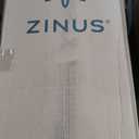 ZINUS 12 Inch Green Tea Memory Foam Mattress [New Version], King, Fiberglass free, Medium Firm Feel, Zoned Pressure Relief, Certified Safe Foams & Fabric, Mattress in A Box (White)