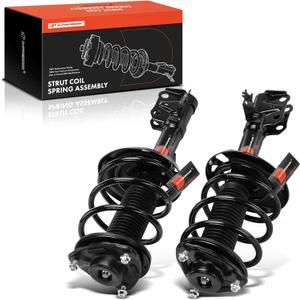 A-Premium Front Struts with Coil Spring Compatible with Toyota | for Toyota Camry [2.5L FWD] 2018-2023, for USA Built [L/LE/XLE/Hybrid LE/Hybrid XLE]