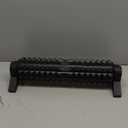 New Upgrade Bracket Foam Roller with Stand for Back Leg Pain, 21 Inch Firm Deep Tissue Muscle Massager for Sore Muscles (Black)