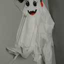 Halloween Ghost Decorations Outdoor: with Timer, 4 Pcs Cute Hanging Ghost for Tree Porch Garden Yard, Waterproof LED Ghost Halloween Decor