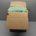 Kids Sofa, Sherpa Couch with Tri-Layer Foam Cushions, Comfy Seating for Kids Age 18 Months and Up, Green (Small)