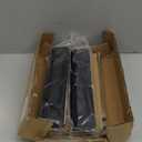 4-Tier-Spice-Rack-Organizer-for-Cabinet, Adjustable Depth Spice Holder Shelf For Countertop Pantry Cupboard, Metal Tiered Seasoning Organizer,Display Shelf Riser (Black-2 Pack)