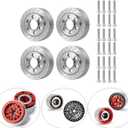 QUE-T 4pcs Heavy Duty Wheel Weights for 1/10 RC 1.9" Beadlock Rims Crawler