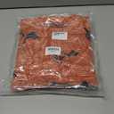 Cubear Girls' Knit Pattern Pullover Sweaters Crewneck Long Sleeve Fall Casual Tops, Size 5-14 Years (Orange)