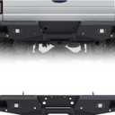 ECOTRIC Offroad Rear Bumper Compatible with 1999-2016 F250 F350 Super Duty