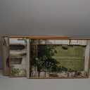Vintage Italy City Landscape Wall Art, Olive Green Cityscape Decor, 16"L x 24"W