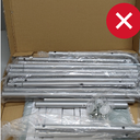 Shoe Rack 3 Tier Long Storage Organizer Wide Metal Shoe Shelf for Closet Entryway Grey