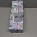 Cute Ceramic Succulent Garden Pots, Planter with Drainage and Attached Saucer, Set of 5 -Plants Not Included (Burner)