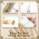 Miswak Sticks for Teeth Pack of 16 - Vacuum Sealed Traditional Sewak Natural Miswak Toothbrush - for Healthy Teeths,Gums and Fresh Breath