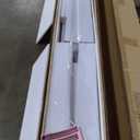 FREDBECK Sliding Closet Doors 64x80(Double 33inch),Bypass Barn Door with Hardware,for Bedroom,White,H Frame,Assemble Required