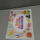 Kids Coloring Calendar 2026 Color Your Own Monthly Wall Calender 12 Month | American Made In The USA