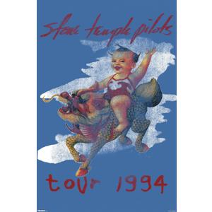 Stone Temple Pilots - Purple Wall Poster, 34L" x 22.4W", Premium Unframed Version