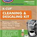 Urnex Coffee Maker Cleaner and Descaler Kit - Professional at Home Coffee Machine Cleaning and Descaling