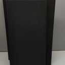 Olanglab Fiberglass Acoustic Wall Panels 4 Pack, 11.8'' x 23.6'' Sound Panels, Fabric Wrapped Sound Proof Panels for Walls (Black)