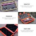 BESTonZON Outdoor Survival Set with Waterproof Shockproof Storage Box Compact Wilderness Survival Kit for Hiking Emergency Backpack Items