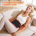 Red Light Therapy Belt for Body, Flexible Use Red Light Pad with Timer Controller Fit for Small Areas, 60 Beads Portable Infrared Light Therapy Belt for Starters