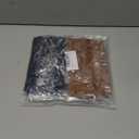 XEF Headbands for Women Bohemian Wide Floral Thick Hair Band No Slip Gym Elastic Twist Knot Athletic Headband Sweatbands Fashion Hair Accessories for Teen Girls (Fblack&Byellow&Brown)