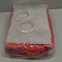 AceOrbit 3 Set Large Red Gift Box with Bow and Clear Window Valentine's Day Empty Boxes Cardboard Fillable Chocolate Flower Arrangement Packaging for Valentine Birthday Bridal Wedding