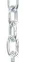 CURT 80010 48-Inch Trailer Safety Chain with 3/8-In S-Hooks, 2,000 lbs Break Strength