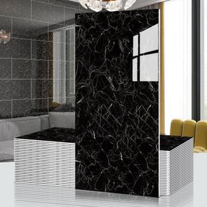Marble Peel and Stick Backsplash 23.6 x11.8 in, 40PCS, Black