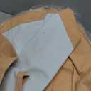 Guken Peach Quartz 100% Blackout Linen Curtains 108 Inch Length 2 Panels Set for Living Room Bedroom Back Tab/Rod Pocket Thermal Insulated Farmhouse Black Out Drapes Room Darkening,52x108