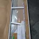 44-48" W x 76" H Shower Door, Frameless Sliding Glass Shower Door with 5/16"(8mm) Clear SGCC Tempered Glass, Bathroom Doors for Walk in Shower Silent Soft-Close Design, Silver