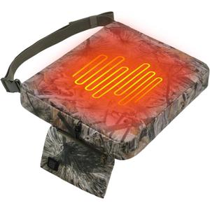 MDSTOP Heated Hunting Seat Cushion, Waterproof Seat Pads for Tree Stand & Ladder Stand, for Hunting, Ice Fishing,Hiking, Camping(Battery not Included) (Pine Needle Camo) MDSTOP Heated Hunting Seat Cushion, Waterproof Seat Pads for Tree Stand & Ladder Stand, for Hunting, Ice Fishing,Hiking, Camping(Battery not Included) (Pine Needle Camo)