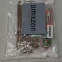 Exquiss Bamboo Knitting Needles Set, 18 Pairs Circular(31.5) Wooden Knitting Needles with Colored Plastic Tube, 36PCS Single Pointed Bamboo Knitting Needle(9.5), Include Knitting Tools for Weaving