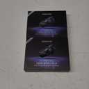 Motorcycle Helmet Bluetooth Headset, 10 Way 2KM Helmet Communication System, Multitasking Audio Motorcycle Intercom, 2 Mics&40mm Speaker, 2 Pack