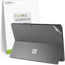 IMMOENUC - Tablet Skin Sticker for 2024 Microsoft New Surface Pro 11th Edition/Pro 9 Back Decals Protector Film Anti-Scratch Vinyl Protective Laptop Cover Abrasion Resistant(Frosted Transparent)